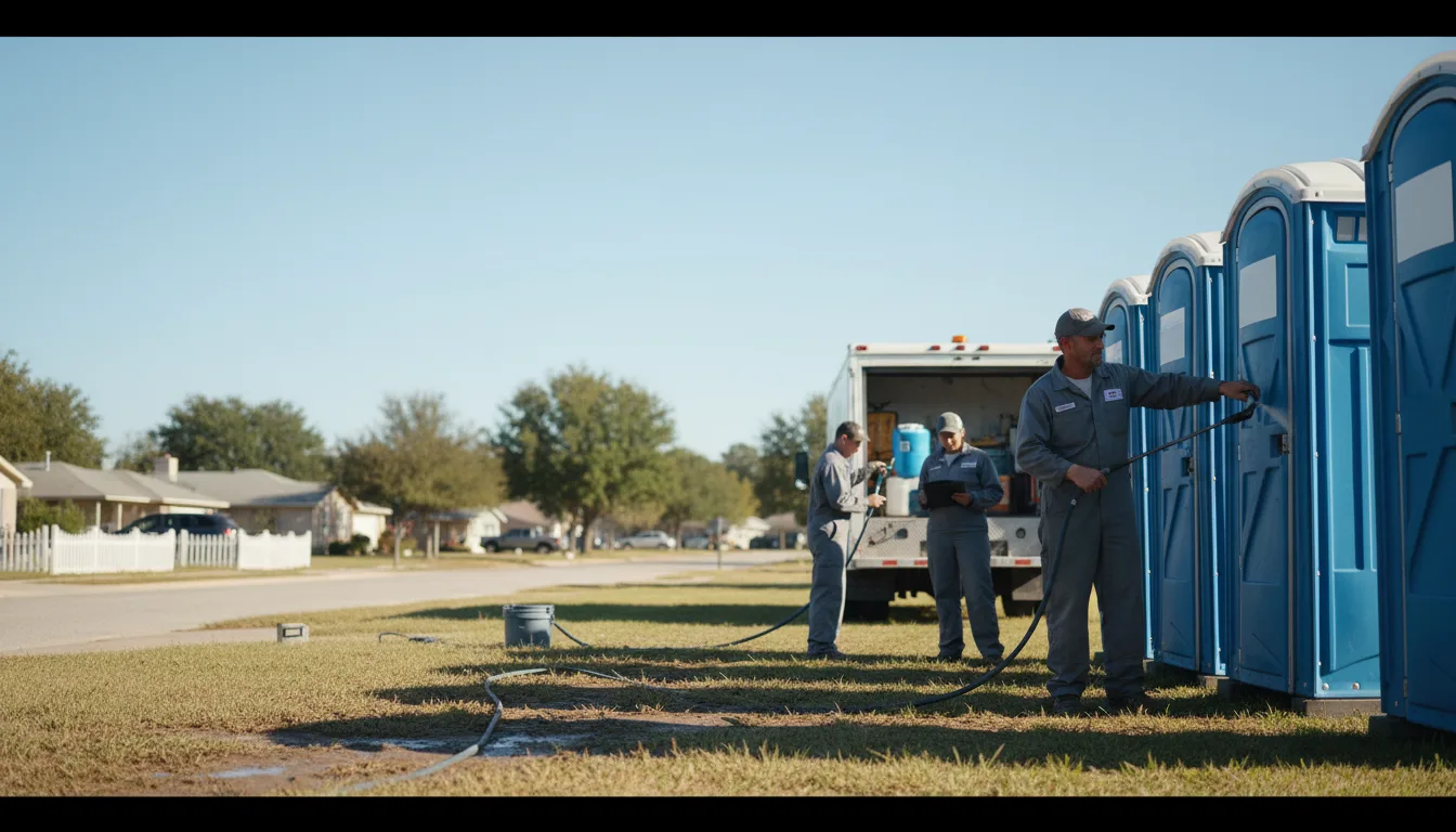 Long-Term Portable Toilet Rental in Forest City, IL near me